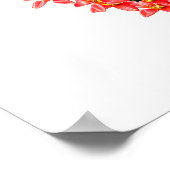 Mother’s Day - Tulip Heart - Illustration |  ポスター (角)