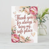 Mother’s Thank You Card サンキューカード (スタンド正面)