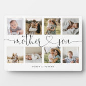 Mother Sonハートスクリプト |フォトグリッドのコラージュ フォトプラーク (正面)