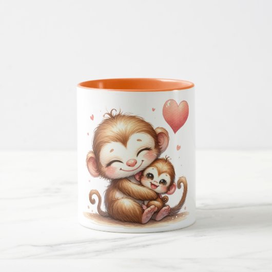 Mother & Son Love Mug マグカップ (中央)