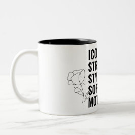 MOTHER. STYLISH. STRONG. SOFT. ICONIC. ツートーンマグカップ