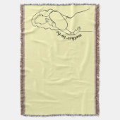 Mother-to-be スローブランケット (正面縦)