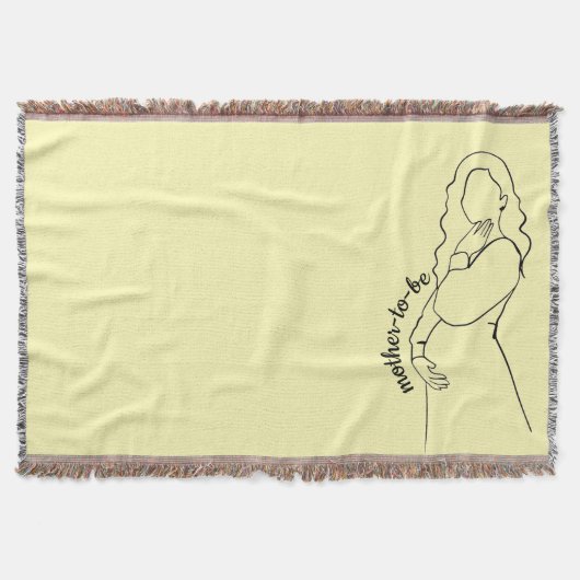 Mother-to-be スローブランケット (正面)