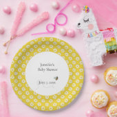Mother-to-Bee Baby Shower  ペーパープレート (パーティー)