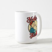 Mother Trucker Rosie-Inspired Power & Pride コーヒーマグカップ (正面右)