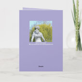 Mother Watched Over Us /HAPPY MOTHER'S DAY カード (裏面)