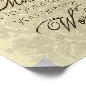 Mother You The World Poster ポスター (角)