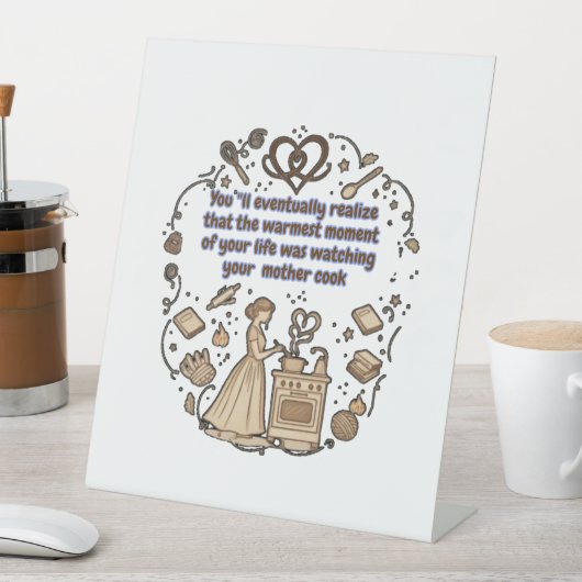 Motherhood 台座サイン (インサイチュ)