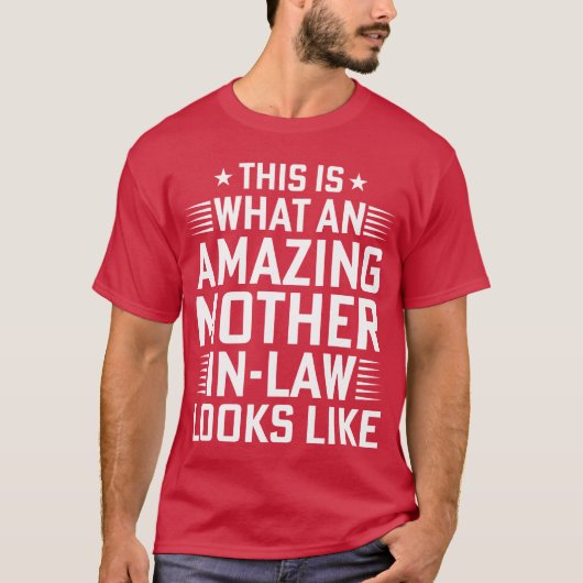 MotherInLawが金のように見える Tシャツ (正面)
