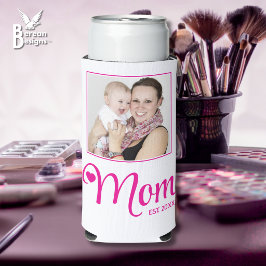 Mothers カスタムフォトギフト お母さん設立記念 スリム缶クーラー