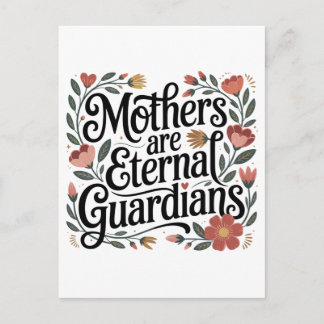 Mothers Are Eternal Guardians インビテーションポストカード
