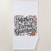 Mothers Are Eternal Guardians ビーチタオル (正面)
