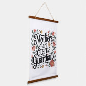 Mothers Are Eternal Guardians 吊り下げ型タペストリー (傾斜あり)