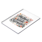 Mothers Are Our Forever Cheerleaders ノートブック (左側)