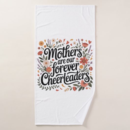 Mothers Are Our Forever Cheerleaders バスタオル (バスタオル)
