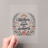 Mothers Are The Dawn After Darkness アクリル招待状 (インサイチュ (ポータブル))