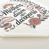 Mothers Are The Dawn After Darkness シェルパブランケット (3/4)