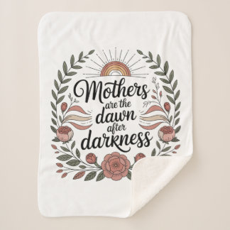 Mothers Are The Dawn After Darkness シェルパブランケット