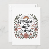 Mothers Are The Dawn After Darkness シーズンポストカード (正面/裏面)