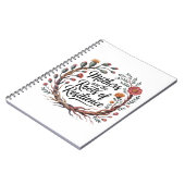 Mothers Are The Roots Of Resilience ノートブック (左側)