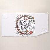 Mothers Are The Roots Of Resilience バスタオル (バスタオル)