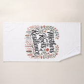 Mothers Are The Roots Of Resilience バスタオル (バスタオル)