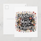 Mothers Create Magic From The Ordinary シーズンポストカード (正面/裏面)
