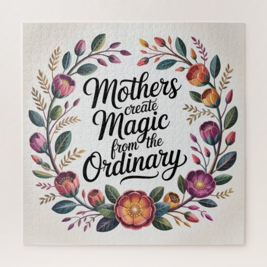 Mothers Create Magic From The Ordinary ジグソーパズル (縦)