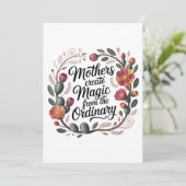Mothers Create Magic From The Ordinary 招待状 (スタンド正面)