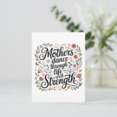 Mothers Dance Through Life With Strength 案内ポストカード (スタンド正面)
