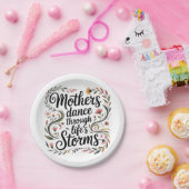 Mothers Dance Through Life's Storms ペーパープレート (パーティー)