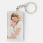 Mothers Dayの素晴らしいパーソナライズされた写真 キーホルダー (裏面)