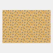 Mothers Dayフォトクイーンビー&ビーフローラ ラッピングペーパーシート (正面3)