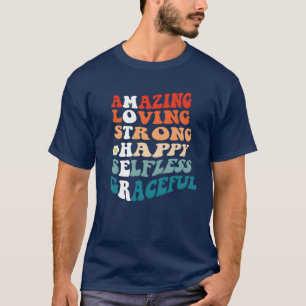 Mothers DayヴィンテージMOTHER頭字語の意味 Tシャツ