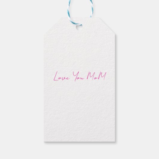 mothers day ギフトタグ (裏面)