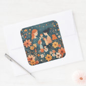 Mother's Day  スクエアシール (封筒)