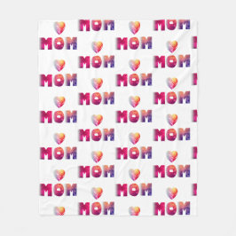 mothers day フリースブランケット