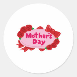 Mother's Day ラウンドシール