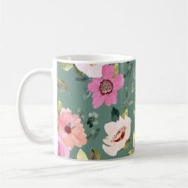 Mother's Day Been & Floral コーヒーマグカップ