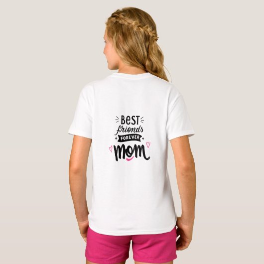 Mothers day best gift tシャツ (裏面フル)