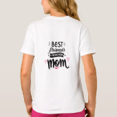 Mothers day best gift tシャツ (裏面)