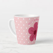 Mothers Day,Best Mom Ever, Elegant,Simple,Trendy カフェラテマグ (左アングル)