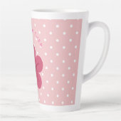 Mothers Day,Best Mom Ever, Elegant,Simple,Trendy カフェラテマグ (右)