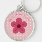 Mothers Day,Best Mom Ever, Elegant,Simple,Trendy キーホルダー (正面)