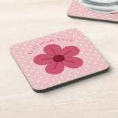 Mothers Day,Best Mom Ever, Elegant,Simple,Trendy コースター (左側)