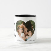 Mother's Day Best Mom Ever Personalized Photo マグカップ (中央)