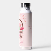 Mother's Day,Best Mom Ever, with Beautiful Flower  ウォーターボトル (左面)