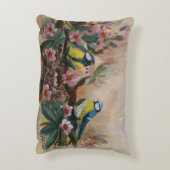 "Mothers Day Birds" Accent Pillow アクセントクッション (裏面(縦))