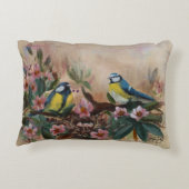 "Mothers Day Birds" Accent Pillow アクセントクッション (裏面)