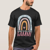 Mothers Day Blessed To Be Called Gammi Rainbow Gam Tシャツ (正面)